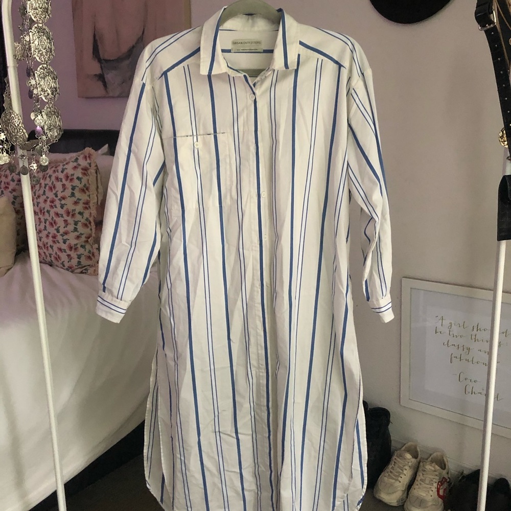 Urban Outfitters Button Down Shirt Dress